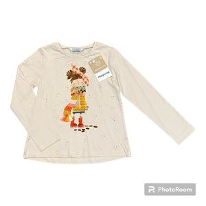 Mayoral Girl in Winter shirt